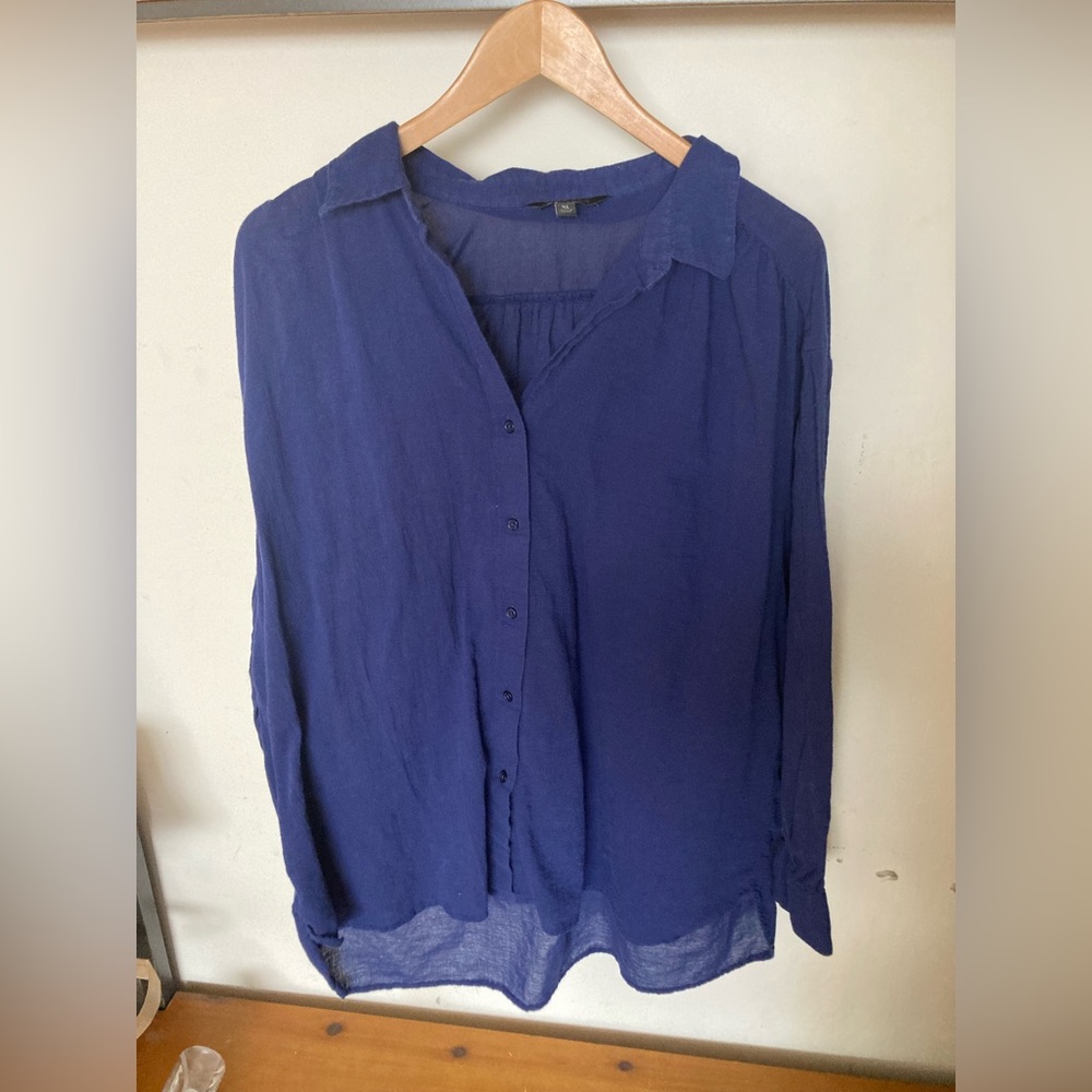 Lightweight cotton blouse, Banana Republic